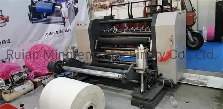 Horizontal High-speed PLC Controlled Slitting Machine in 200m/min