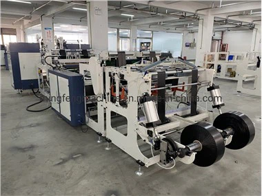 Màquina de fabricació de bosses d'escombraries de plàstic